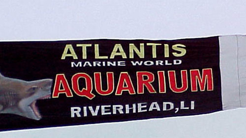Atlantis Aquarium Banner