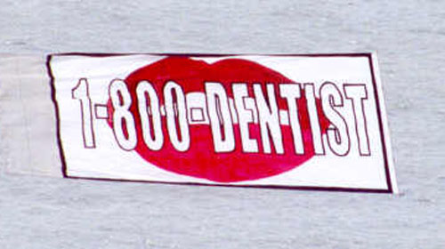 1-800-DENTIST Banner