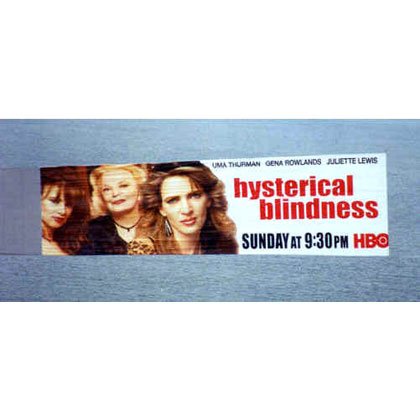 Hysterical Blindness Movie on HBO: Airplane Towing Advertising 