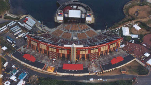 Aerial Banner Advertsing over Stadium